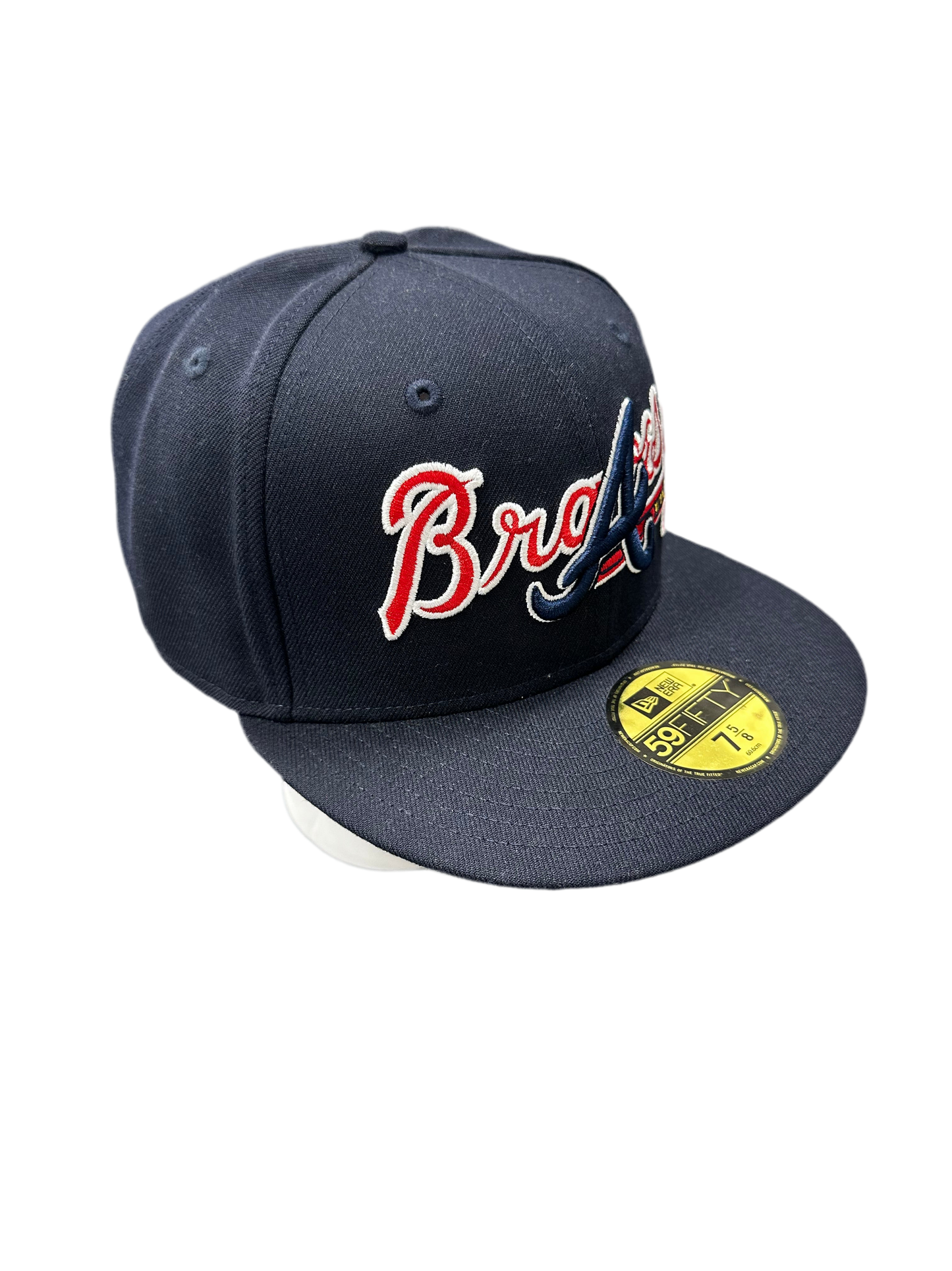 Atlanta Braves Fitted 7 5/8 ‘Navy/Red’