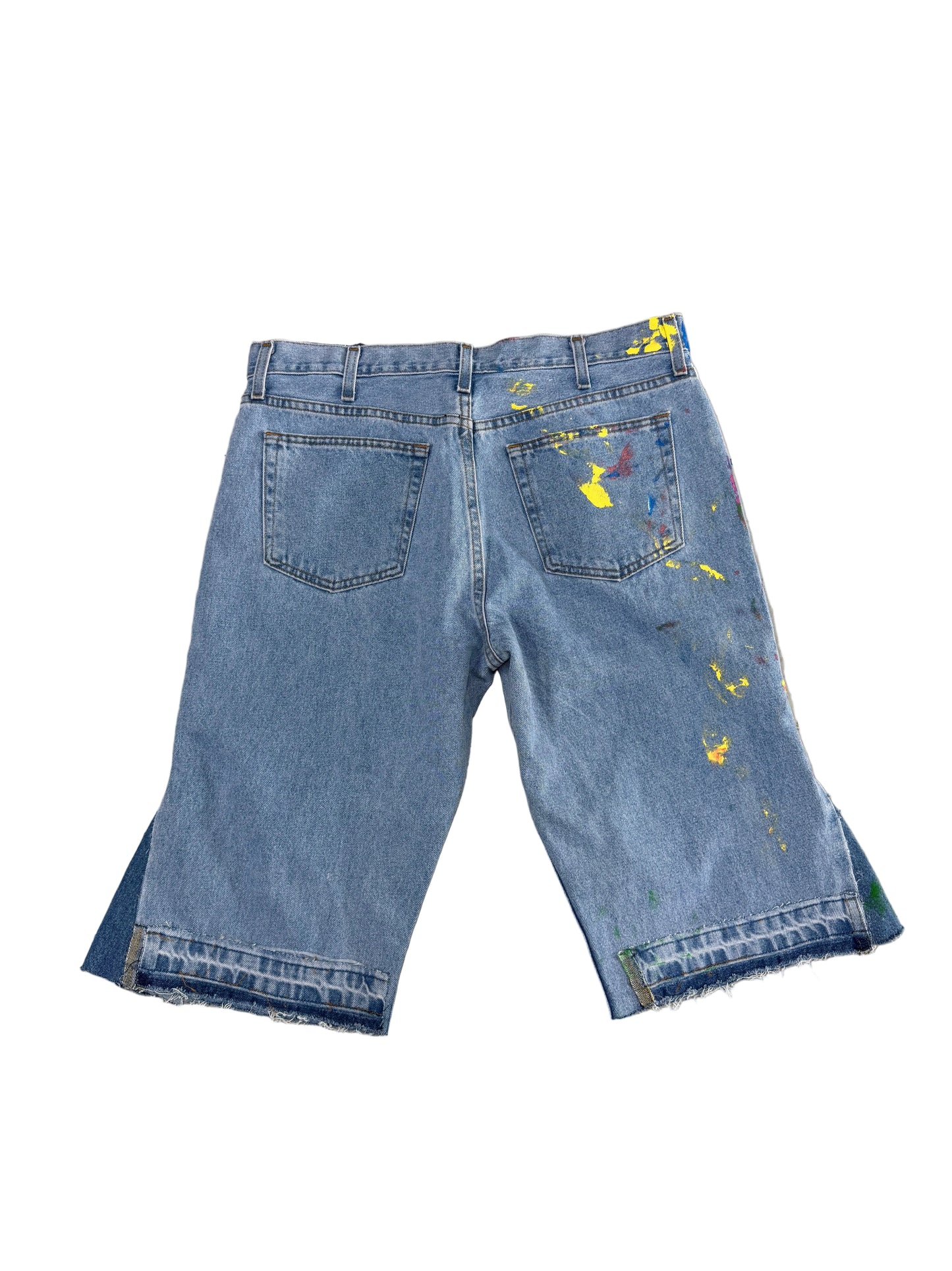 Afterlife Denim Shorts ‘Multi’