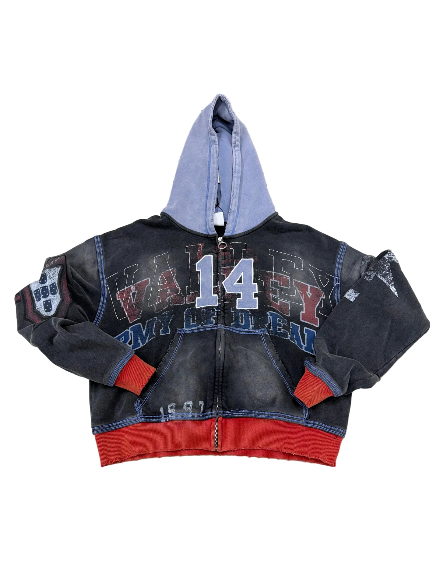 Vale 3D Reworked Zip-Up ‘Multi’