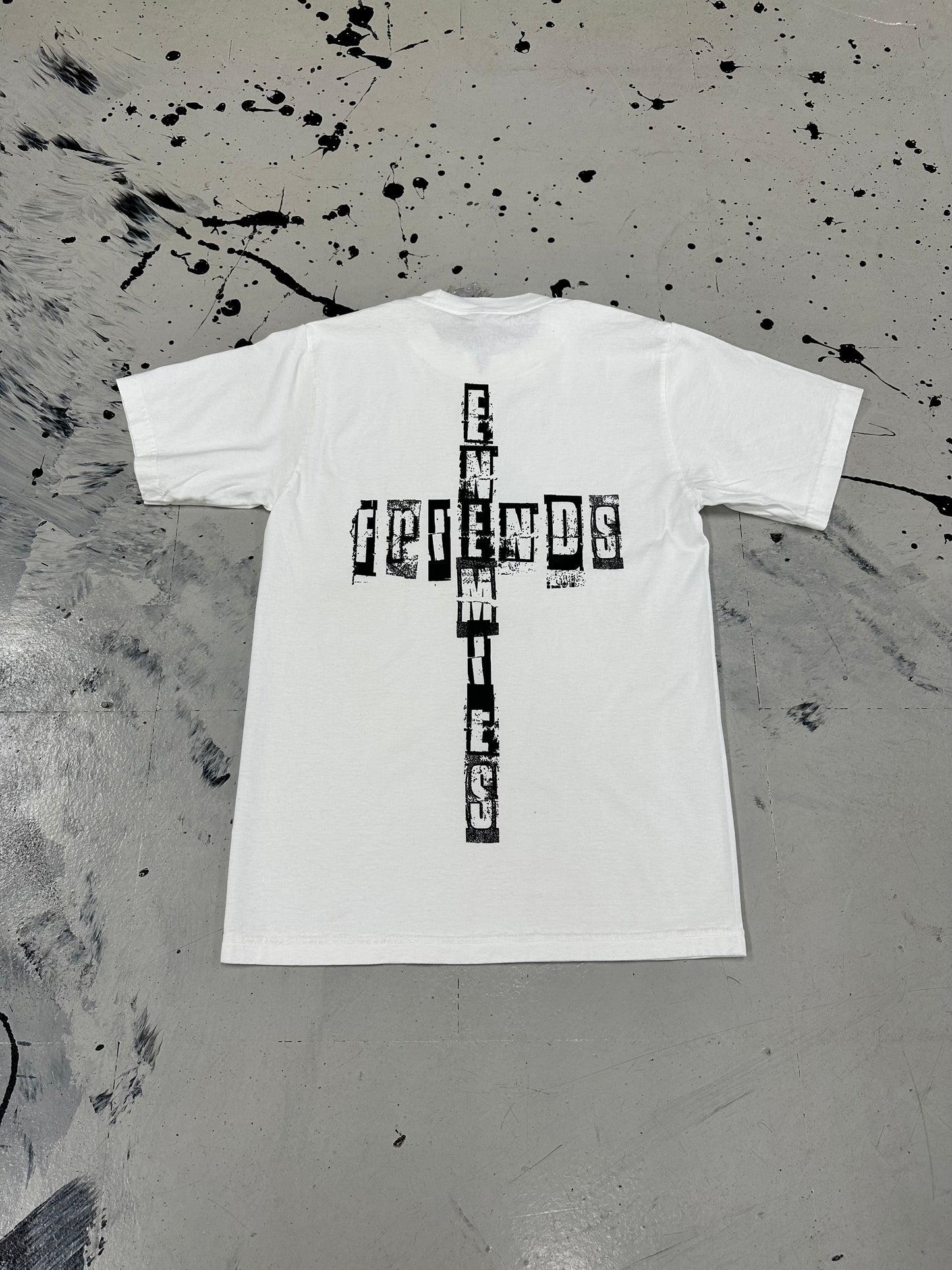 BVA FrieNemies Tee ‘White/Black’