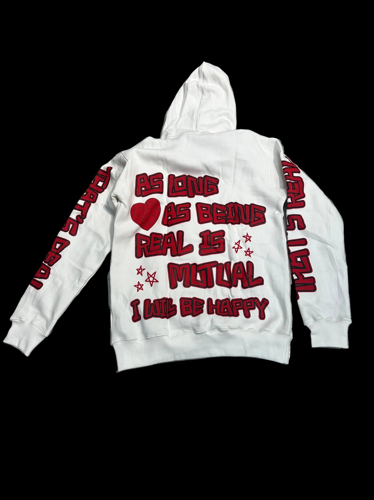 That’s Real Mutual Hoodie ‘White/Red’