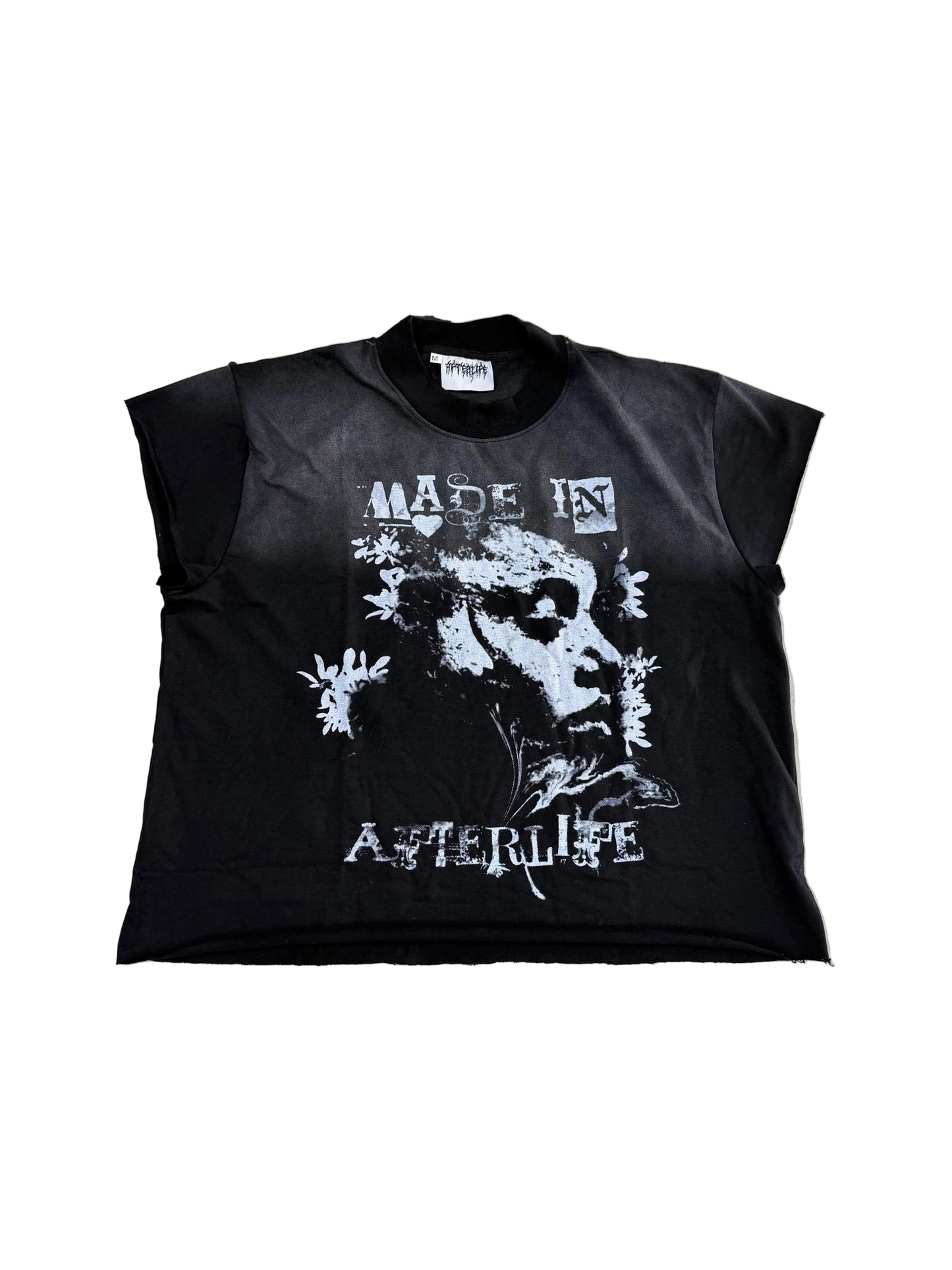 Afterlife Sleevless Tee ‘Black/White’