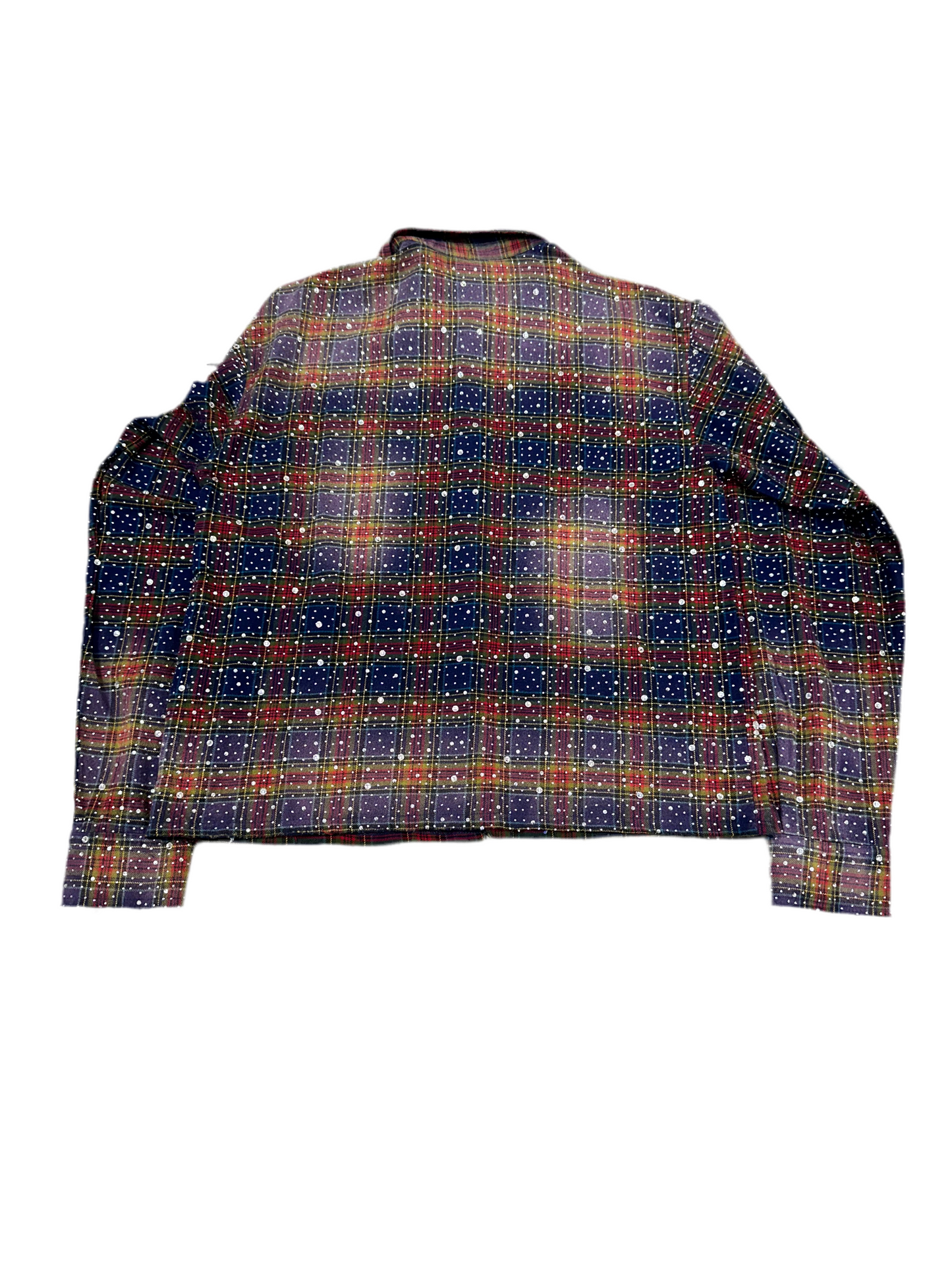 Vale Bling Flannel ‘Navy/Red’