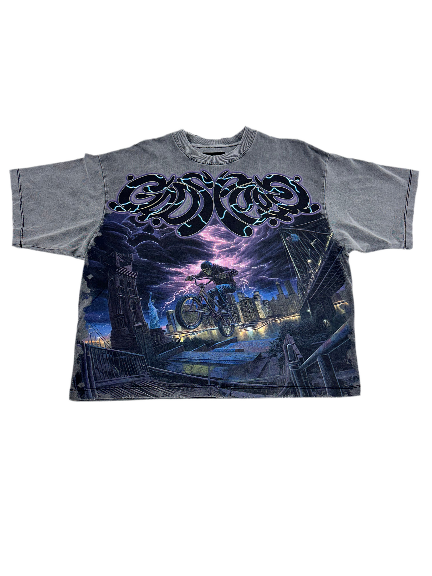 Godspeed Bike Is Life Tee ‘Gray’