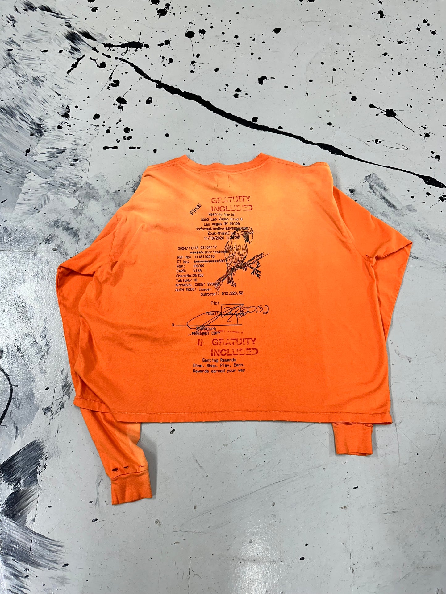 HMDD Gratuity LS ‘Orange’