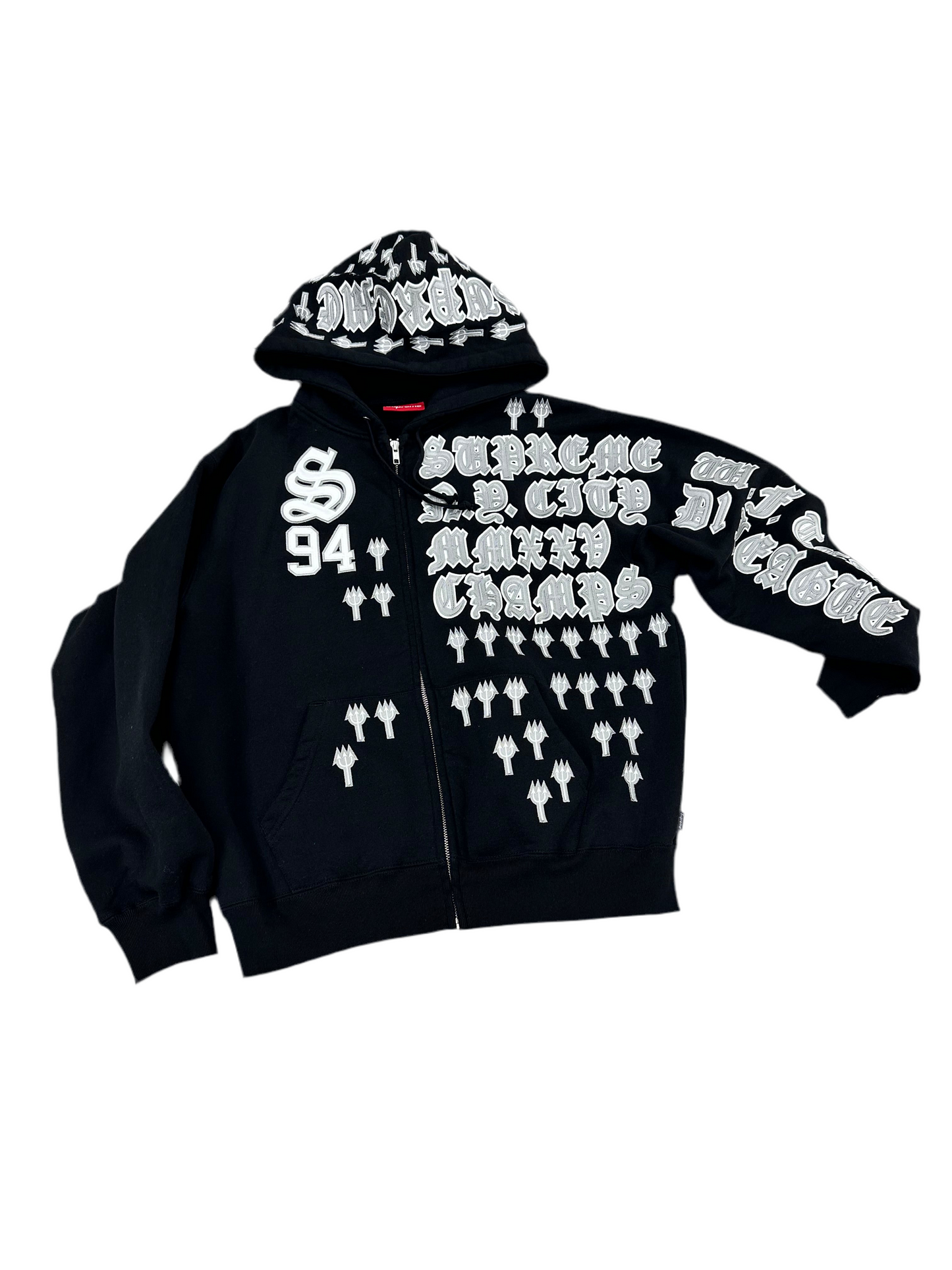 Supreme Zip-Up Sweat Suit ‘Black’
