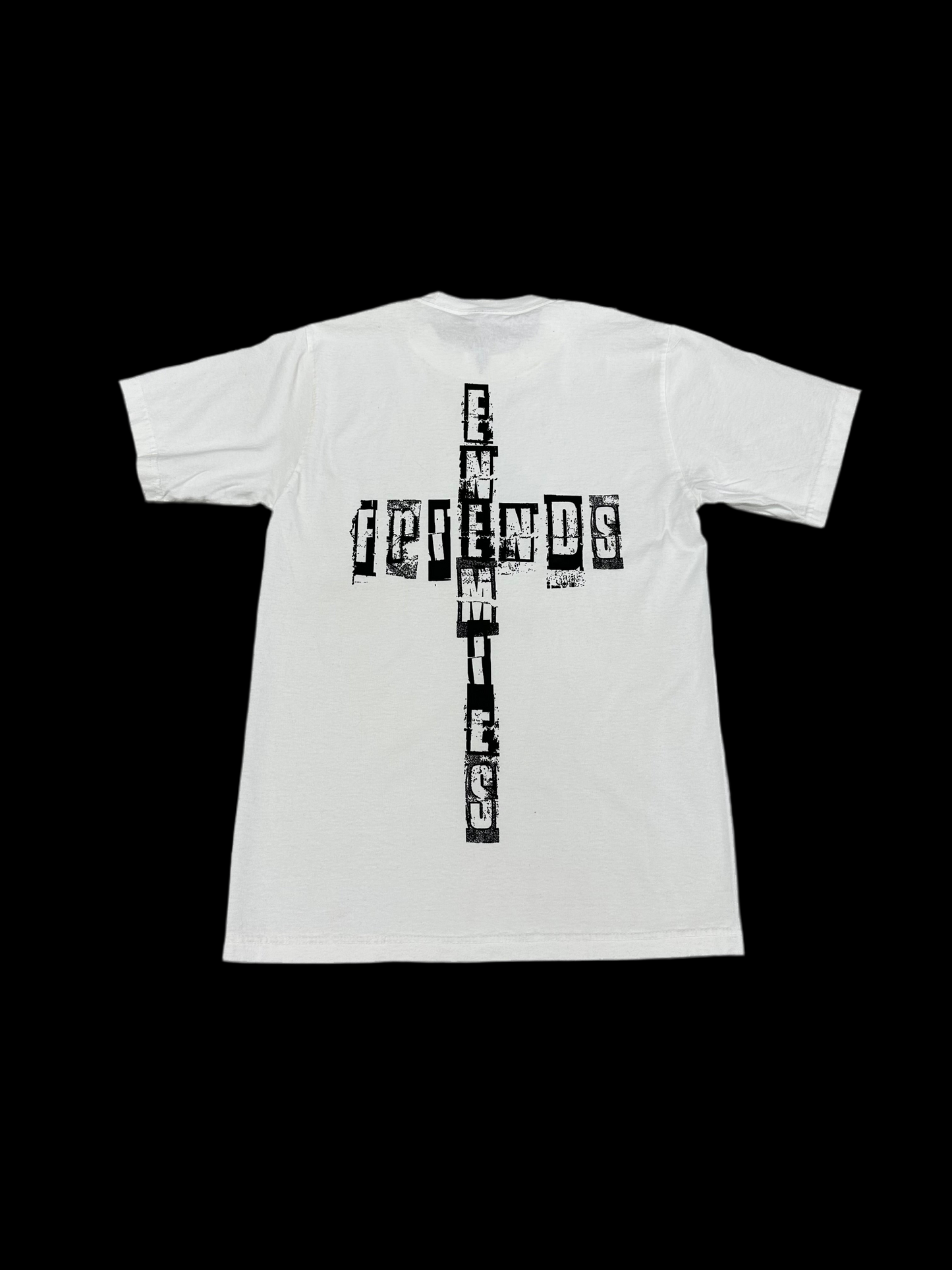 BVA FrieNemies Tee ‘White/Black’