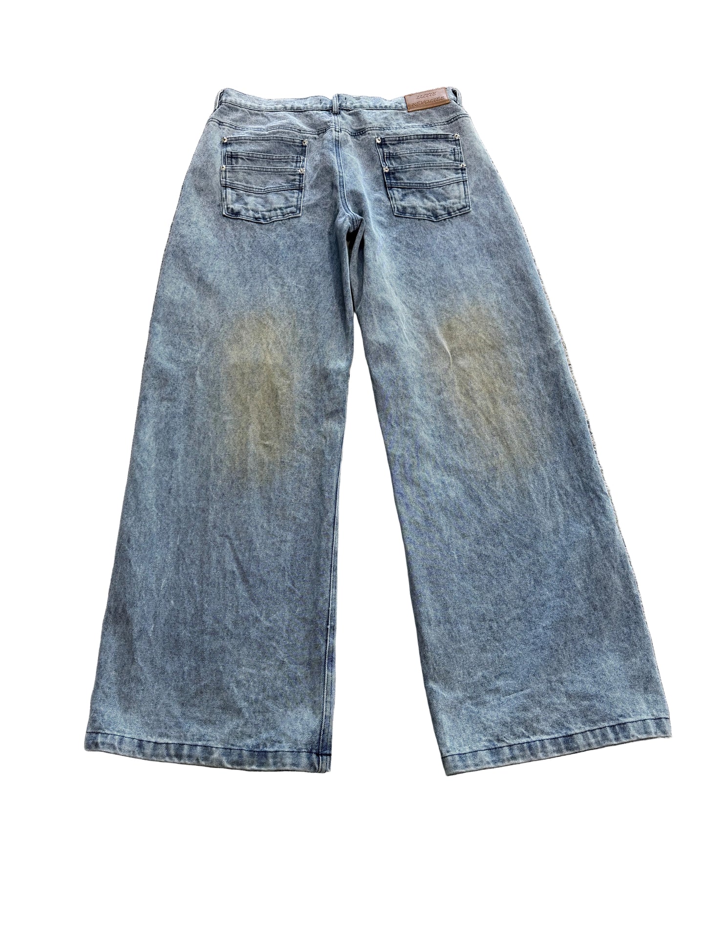 Lutte Révoltée Distressed Jeans ‘Light Blue’