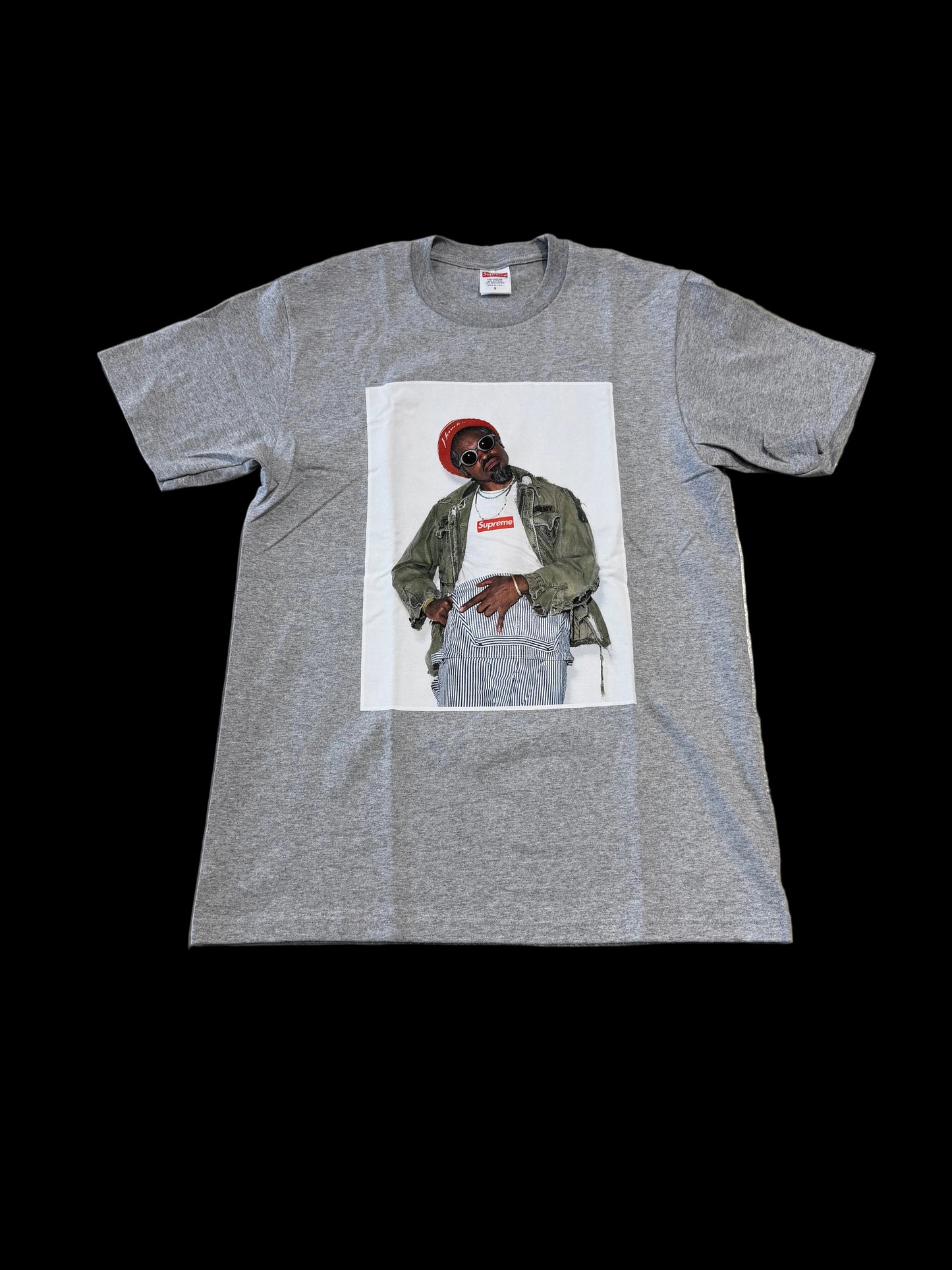 Supreme Andre 3K Tee ‘Heather Grey’