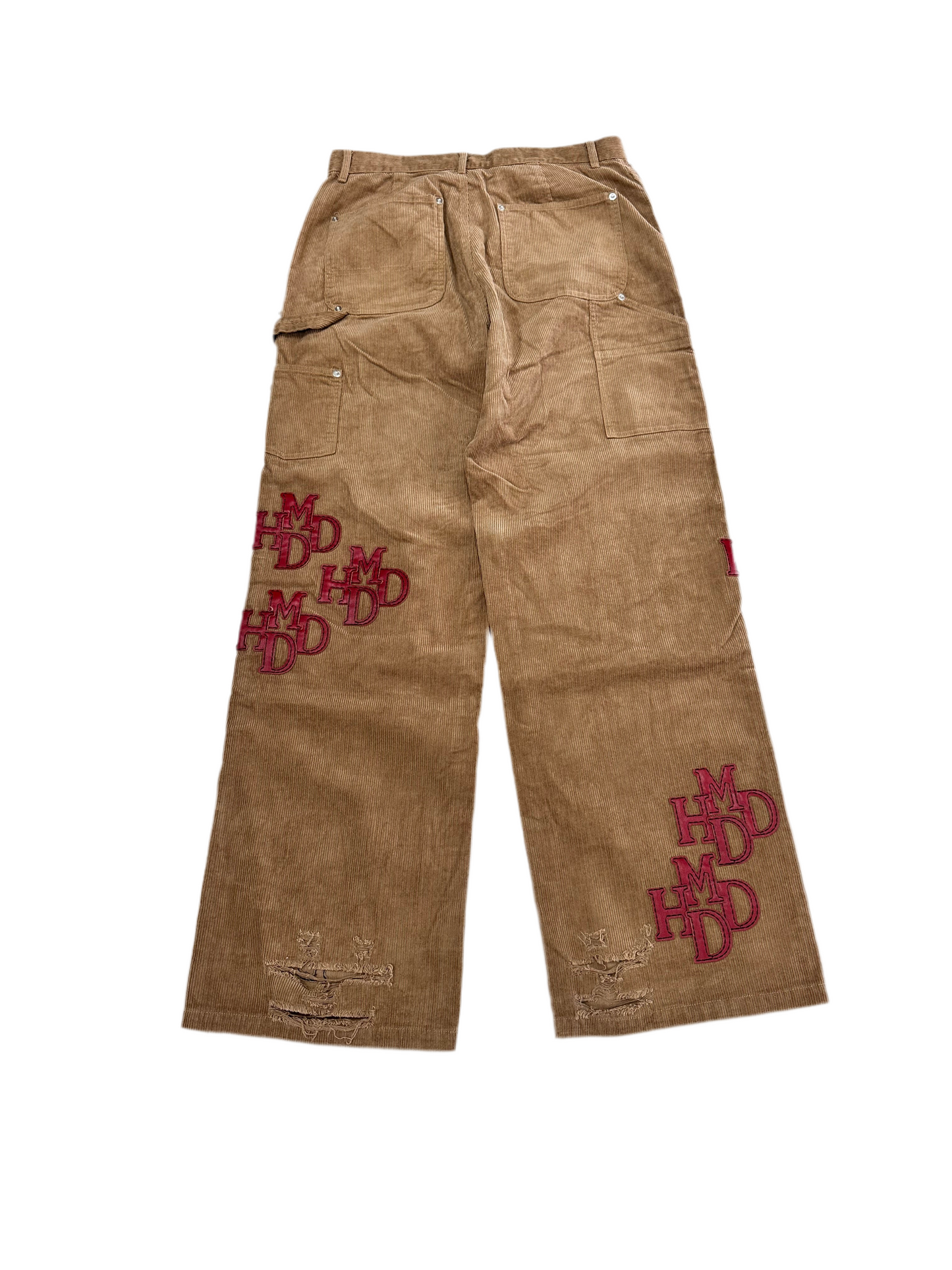 HMDD Patch Corduroy Pants ‘Brown’