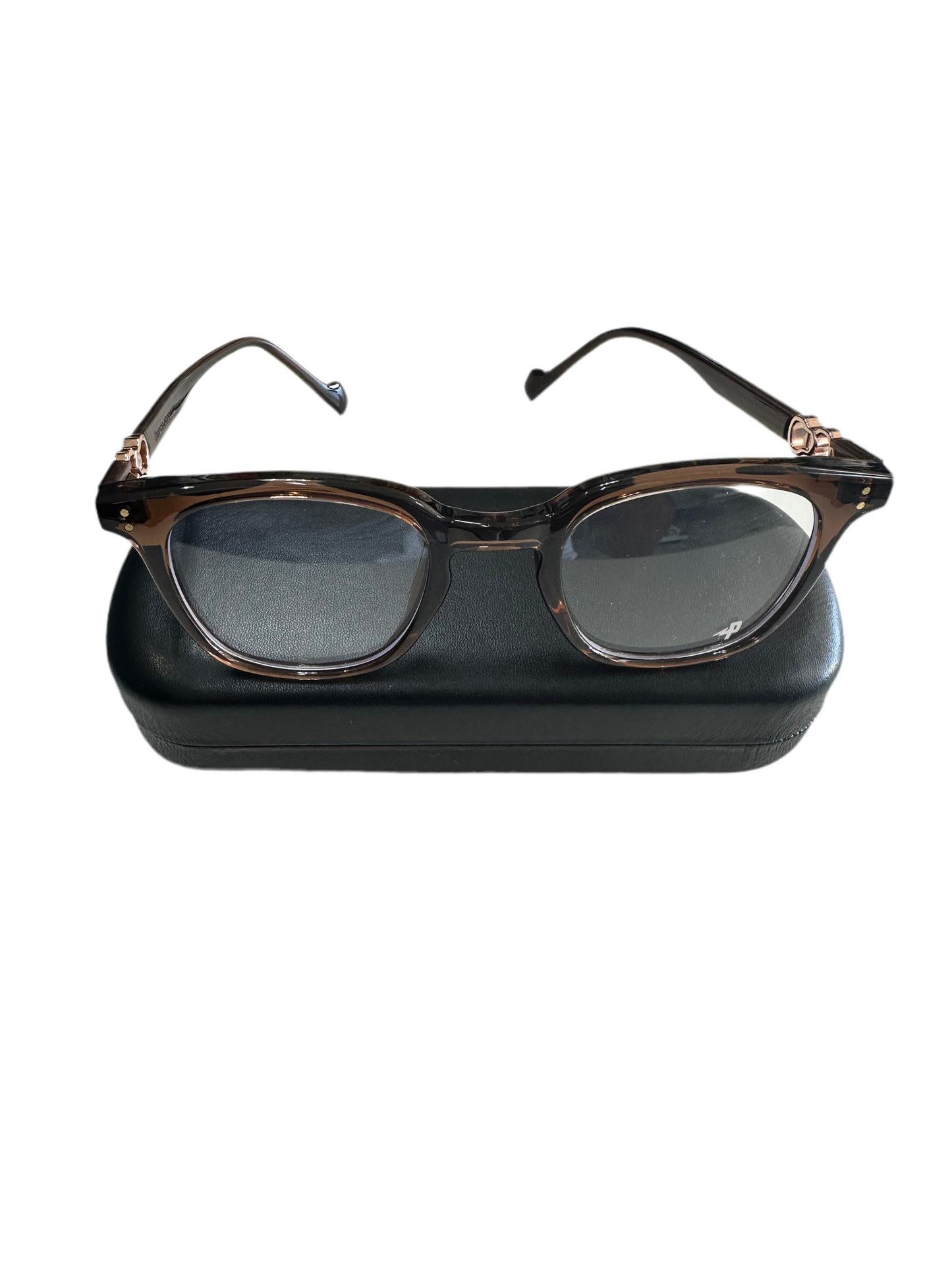 PMC Clear Lens Nerd Glasses ‘Dark Amber’