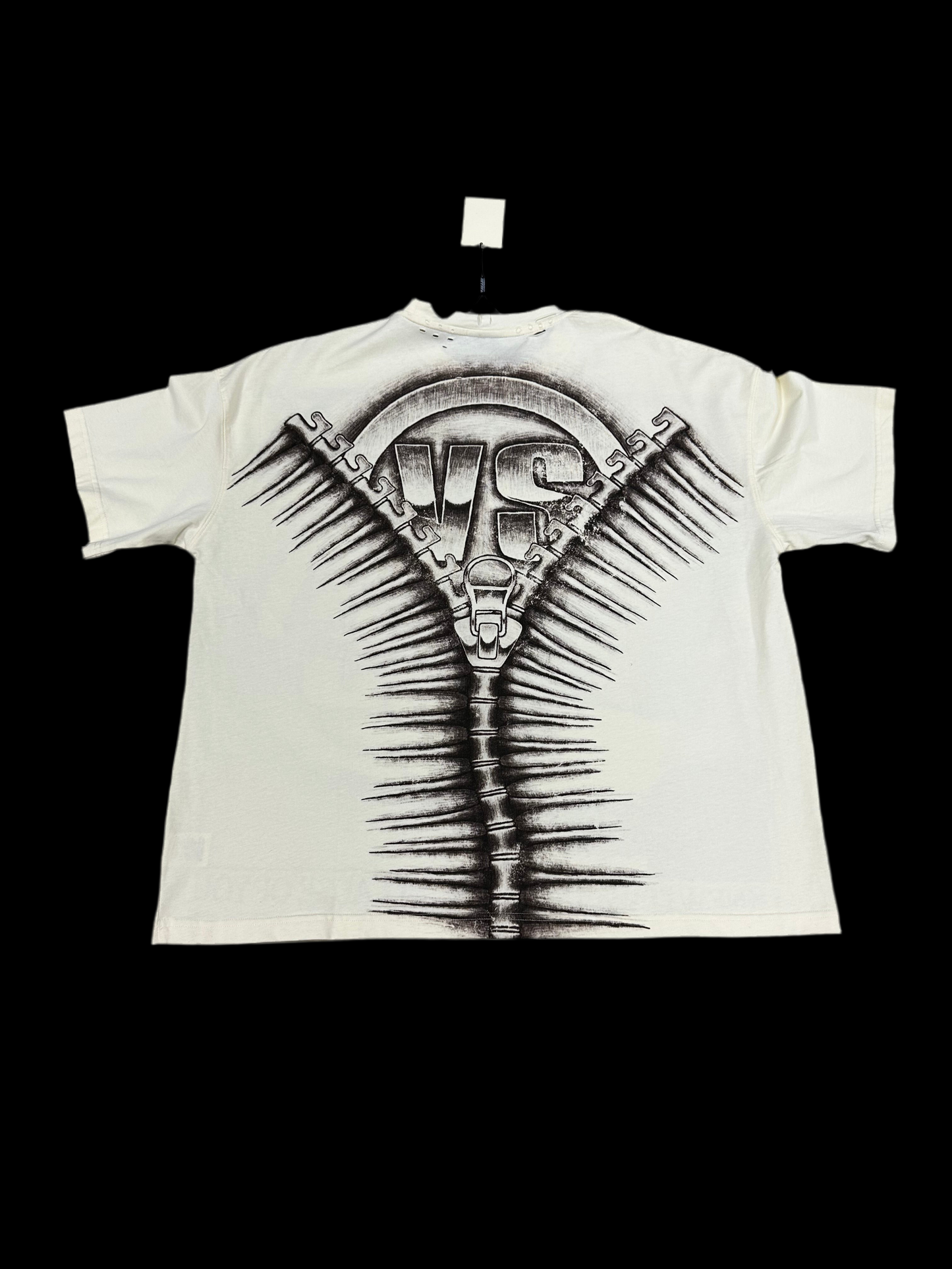 Vale Edward Scissor Hand Tee ‘Cream’