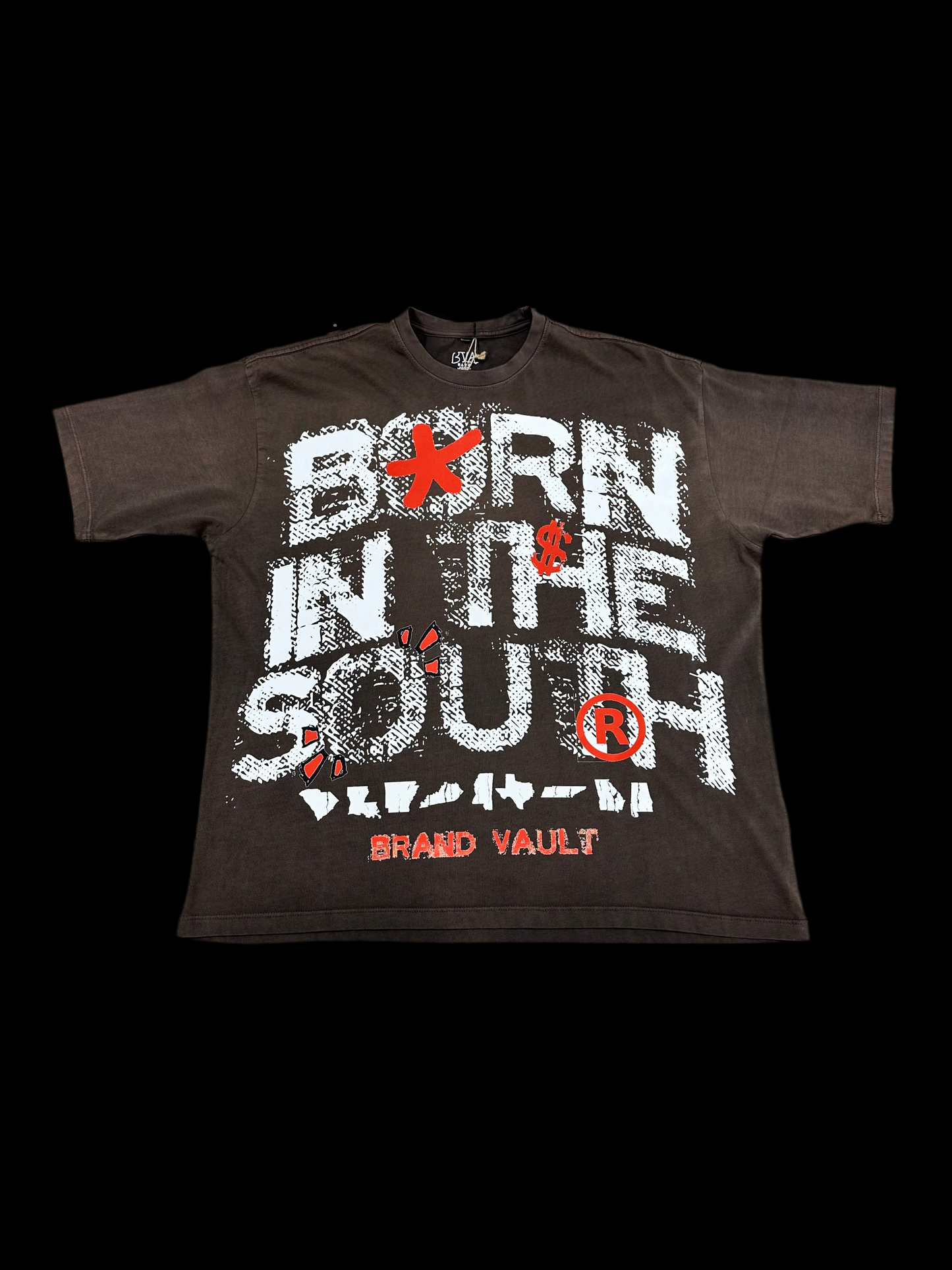 BVA Born In The South Tee ‘Brown’
