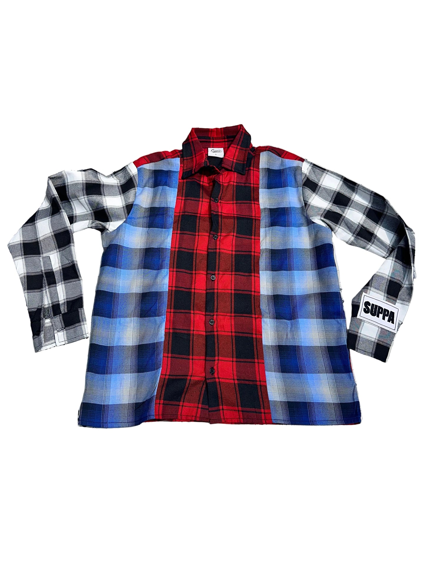 Suppa LS Patch Flannel ‘Multi’