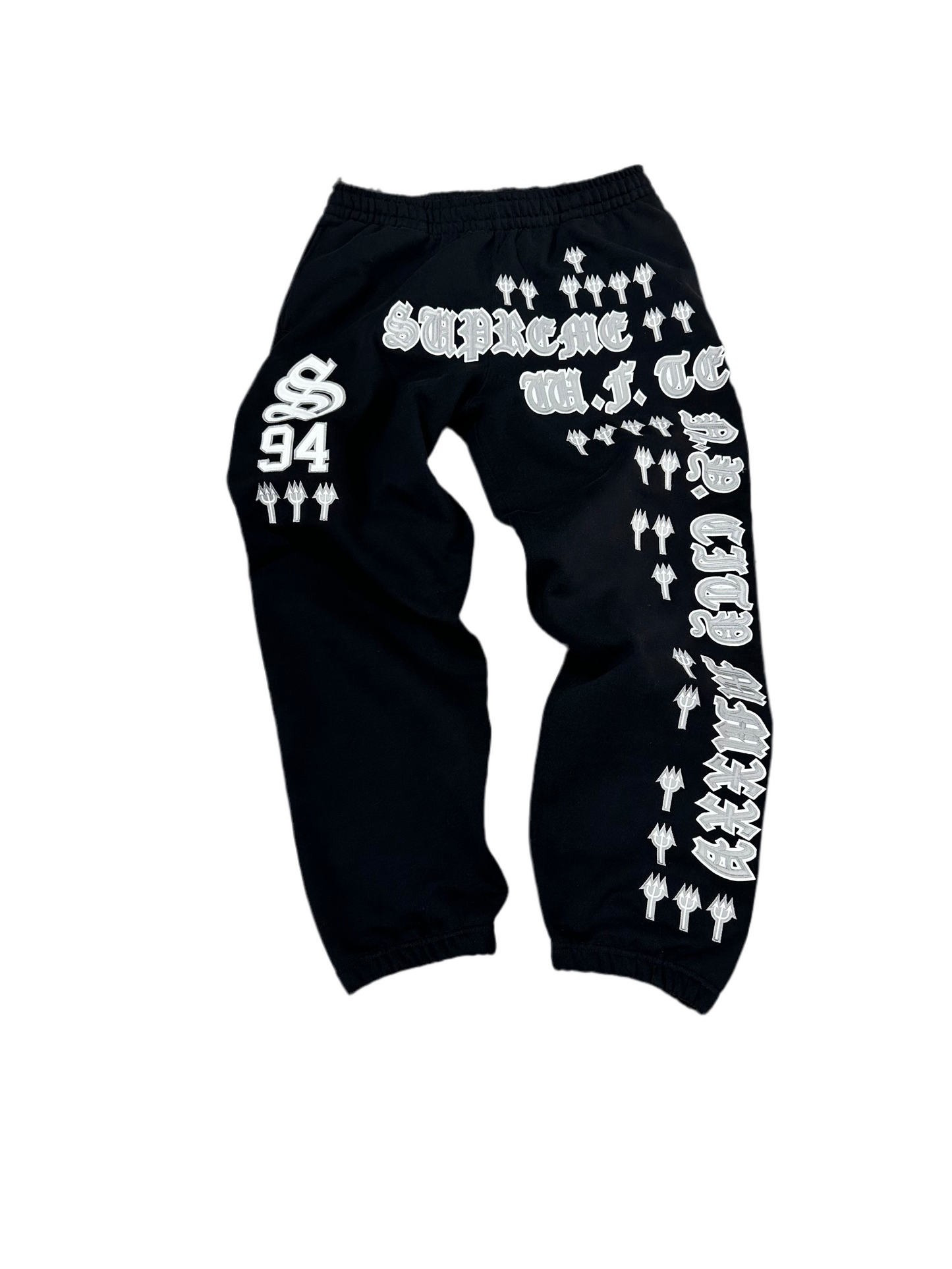 Supreme Zip-Up Sweat Suit ‘Black’