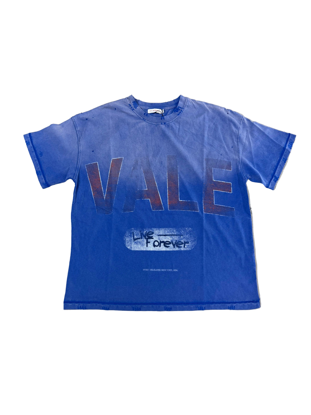 Vale Live Forever Tee ‘Blue’