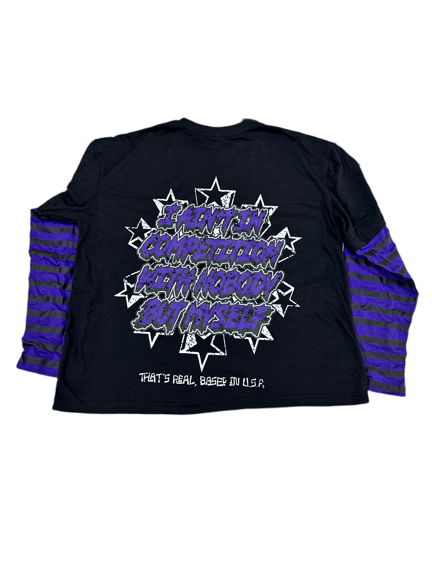 That’s Real Double-Layered LS ‘Black/Purple’