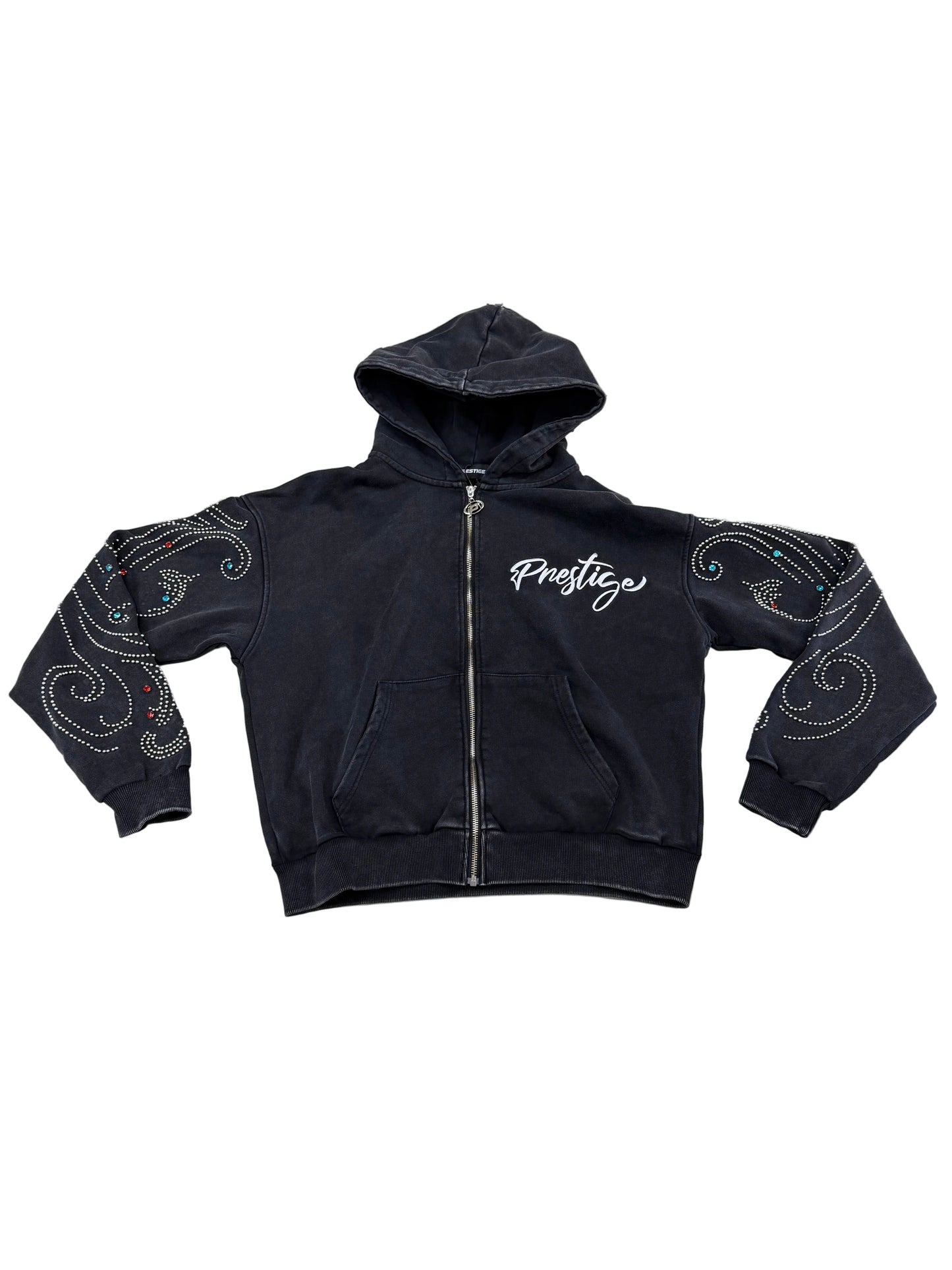 Prestige Zip-Up Bling ‘Black’