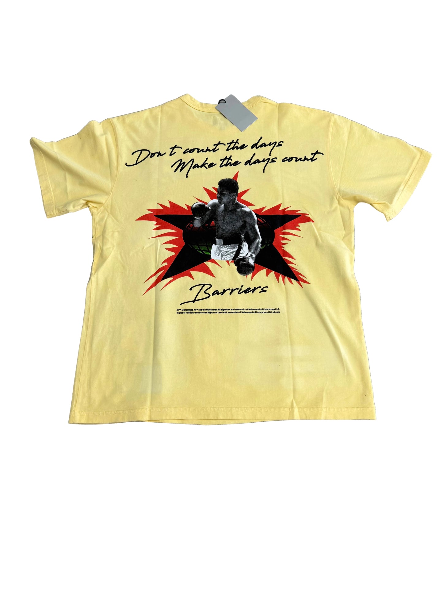 Barriers Muhammad Ali Tee ‘Cream’