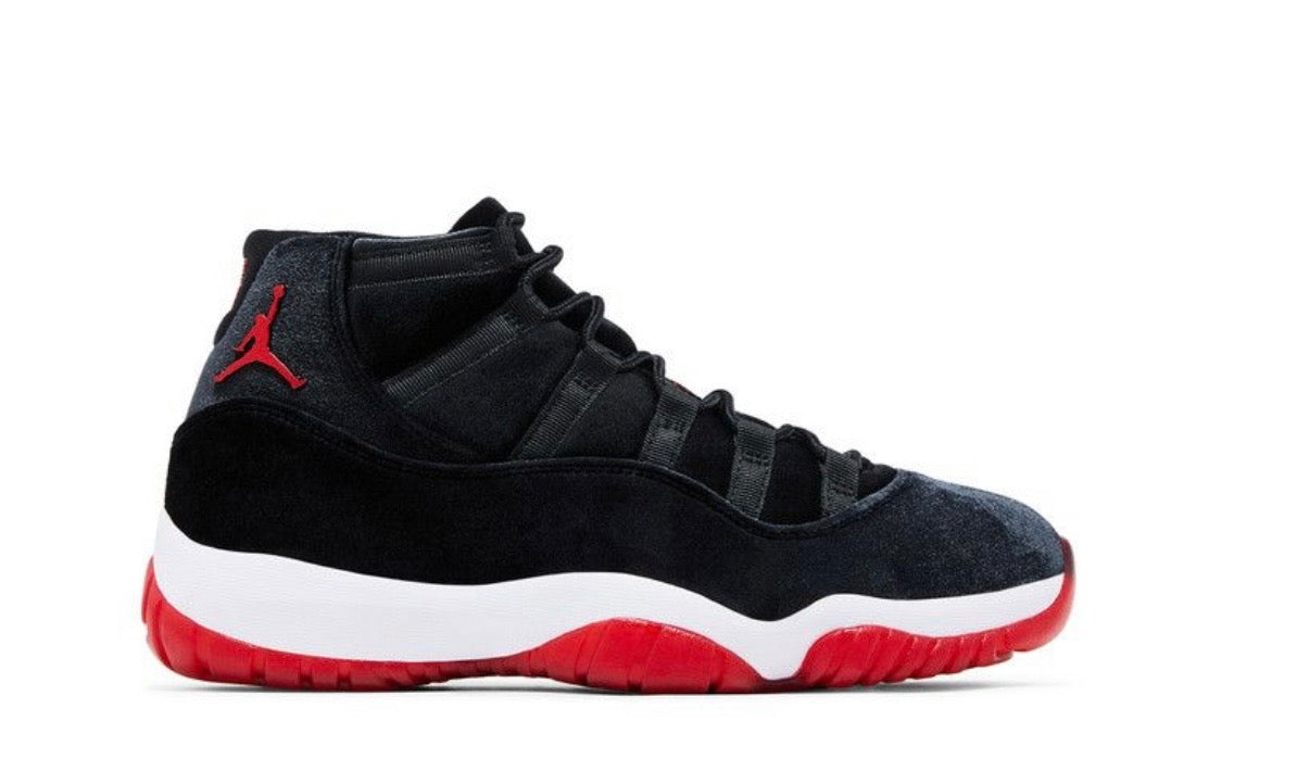Wmns Air Jordan 11 Retro 'Bred
Velvet'