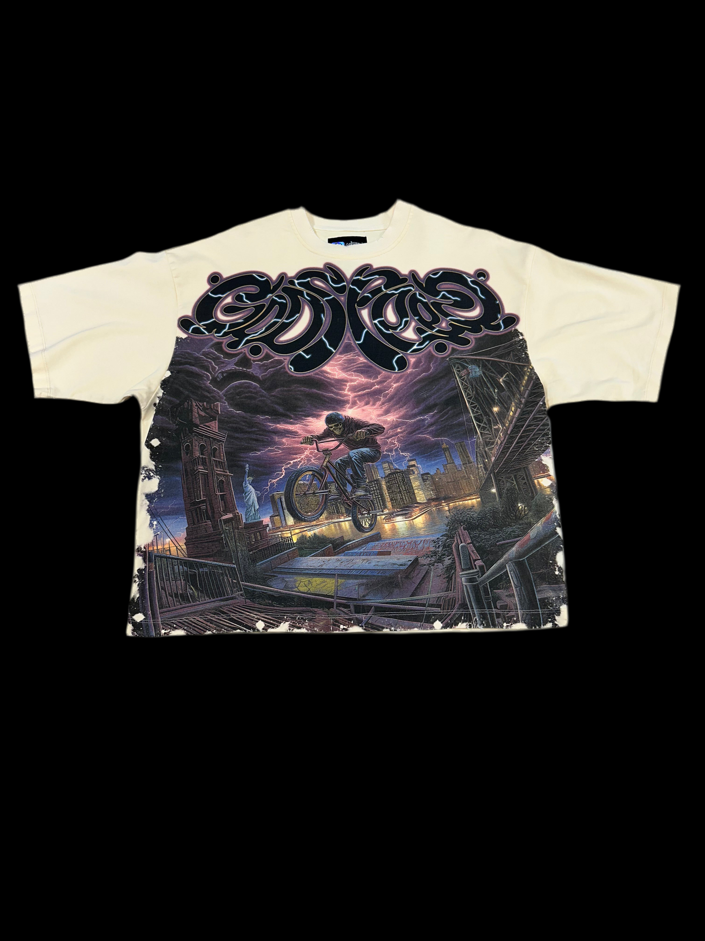 Godspeed Bike Is Life Tee ‘Cream’