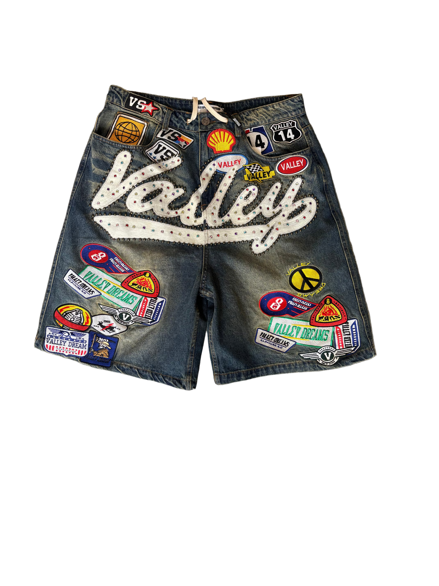 Vale 1980 Patch Jorts ‘Denim’