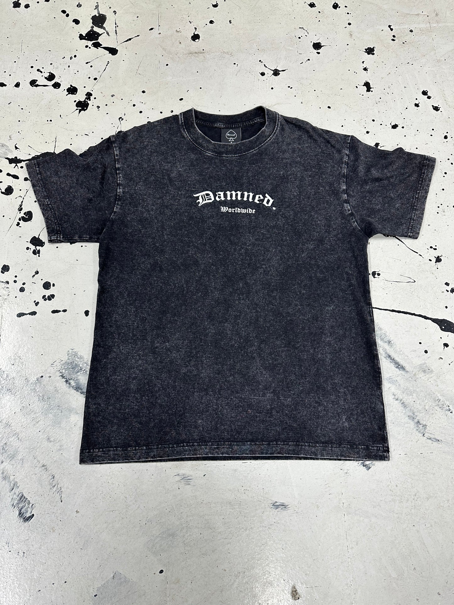 Damned Tee ‘Black Ash/Red’