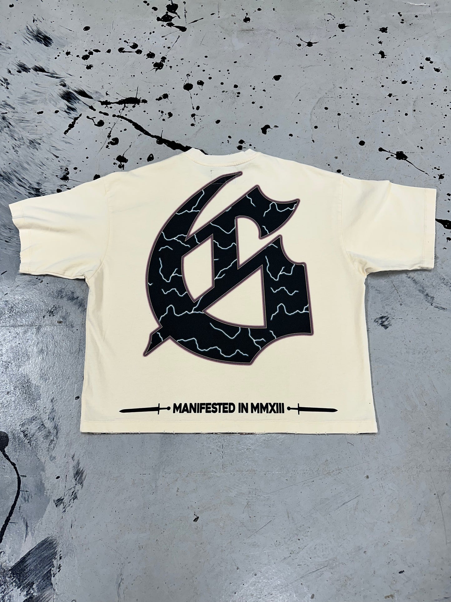 Godspeed Bike Is Life Tee ‘Cream’