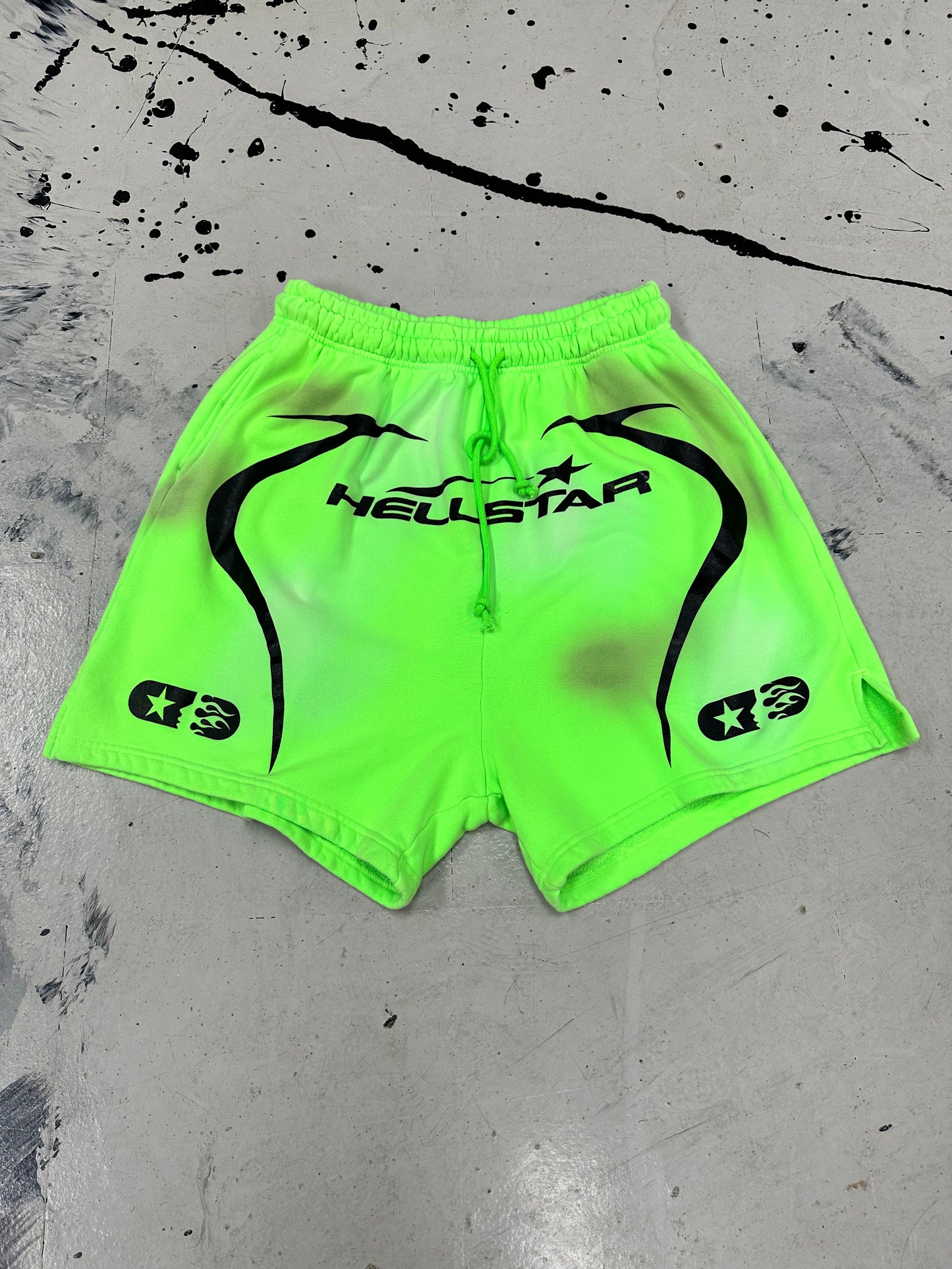 Hellstar Shorts ‘Neon’