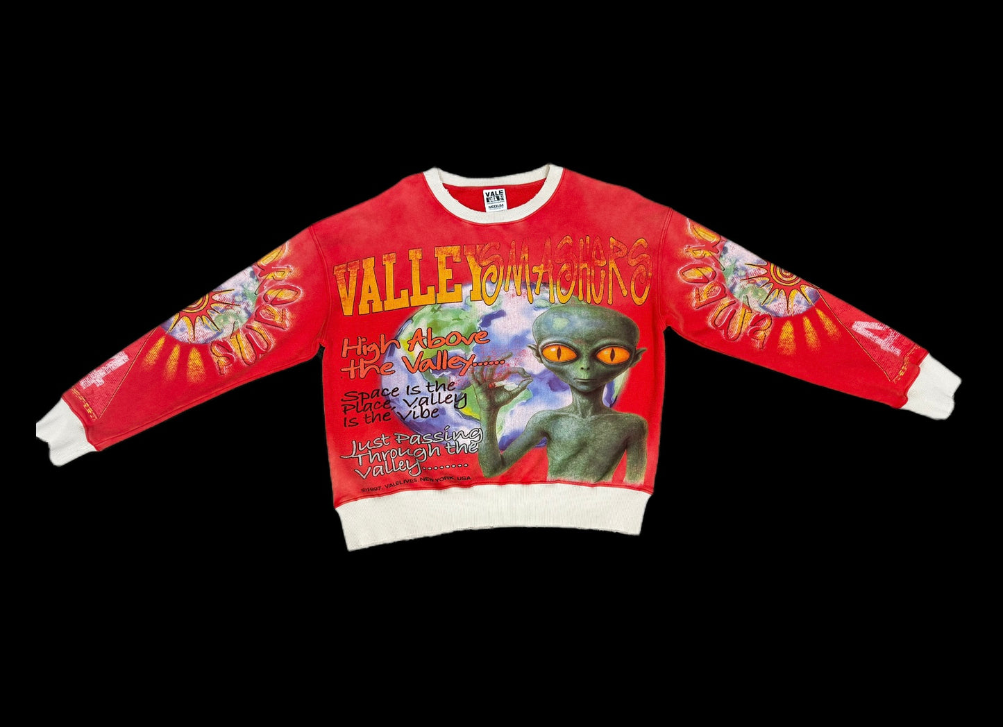 Vale Alien Crewneck 'Red'