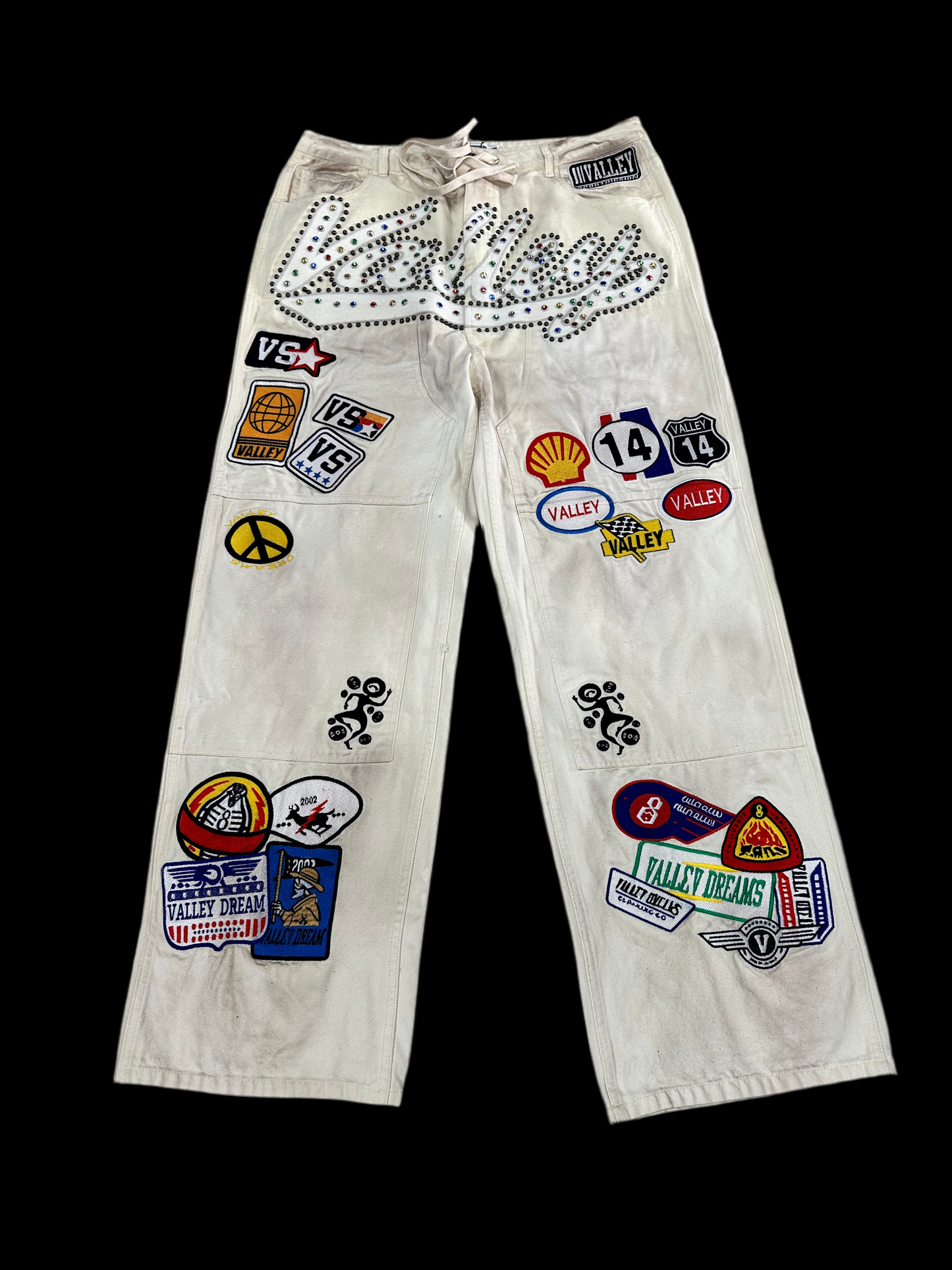 Vale 1980s Painter Pants ‘White’