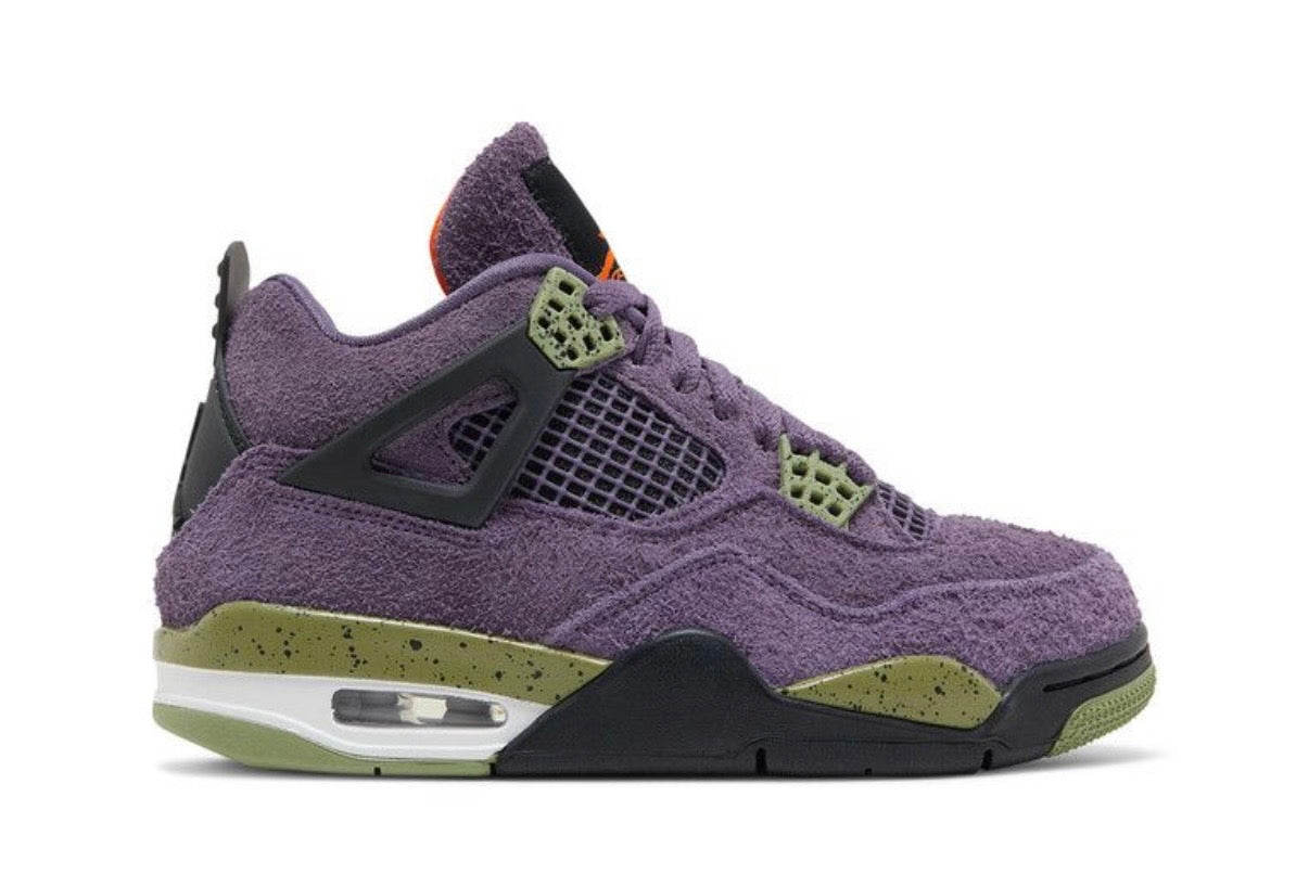 Wmns Air Jordan 4 Retro 'Canyon
Purple'