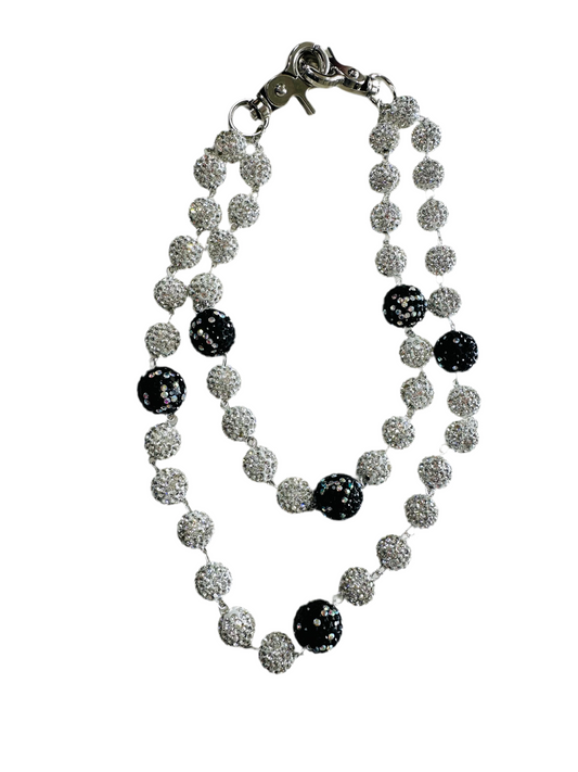 Crystal Wallet-Chain ‘Black/Silver’