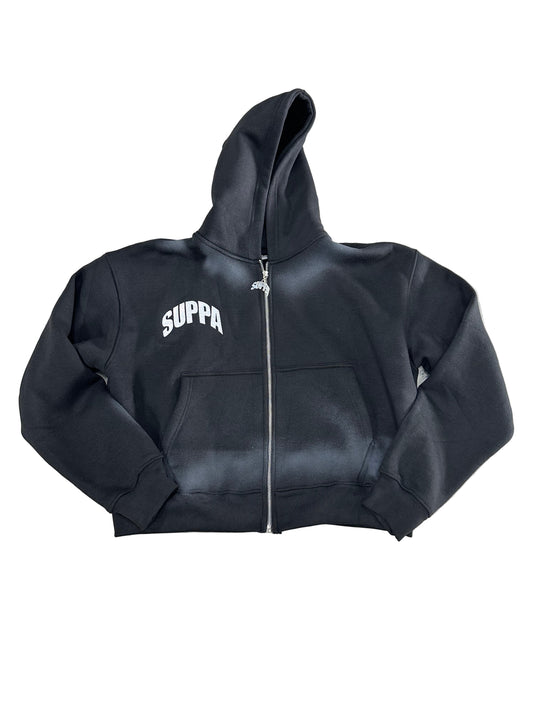 Suppa Set Zip-Up ‘Black