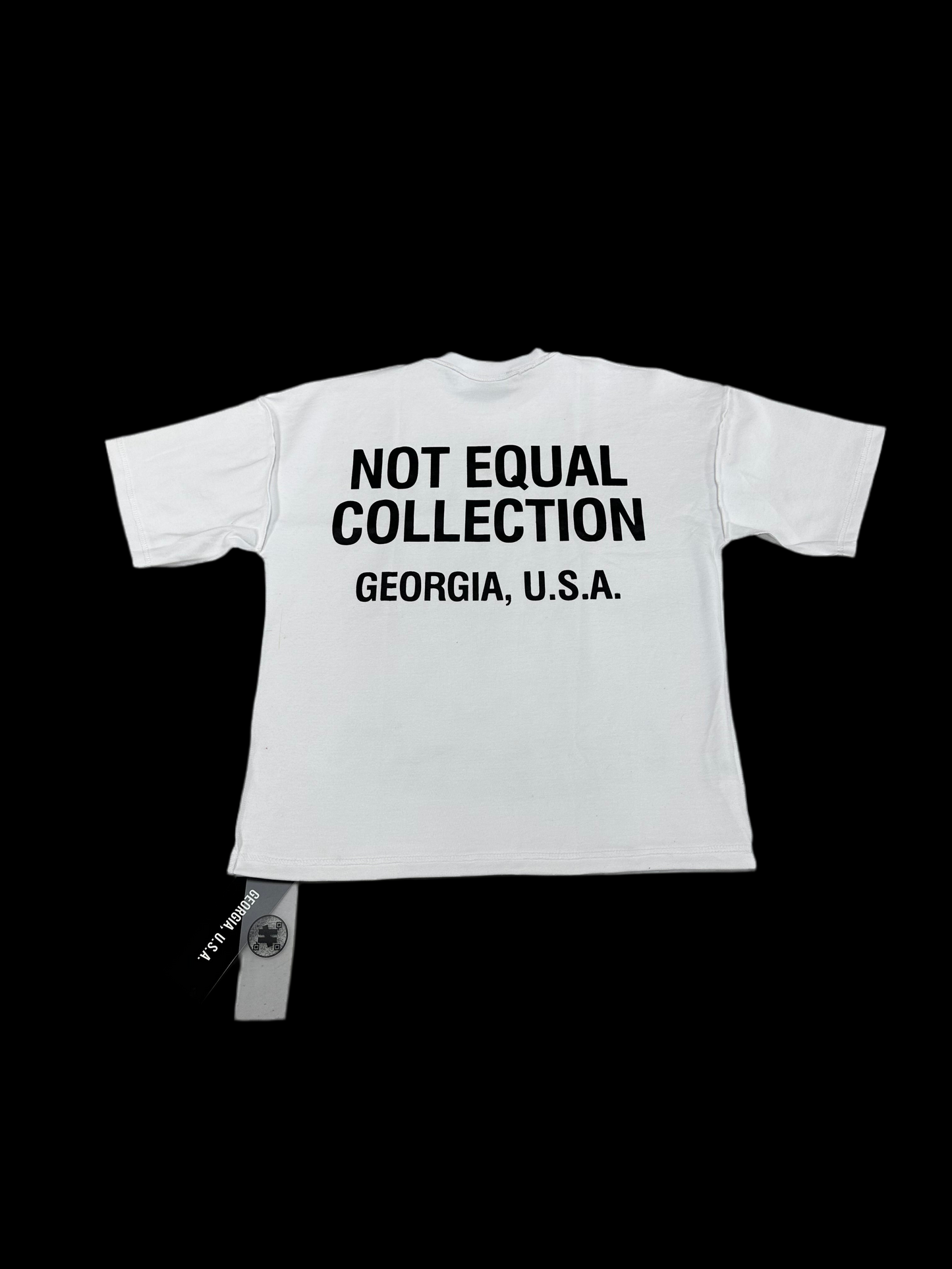 Not Equal Collection Logo Tee ‘White’
