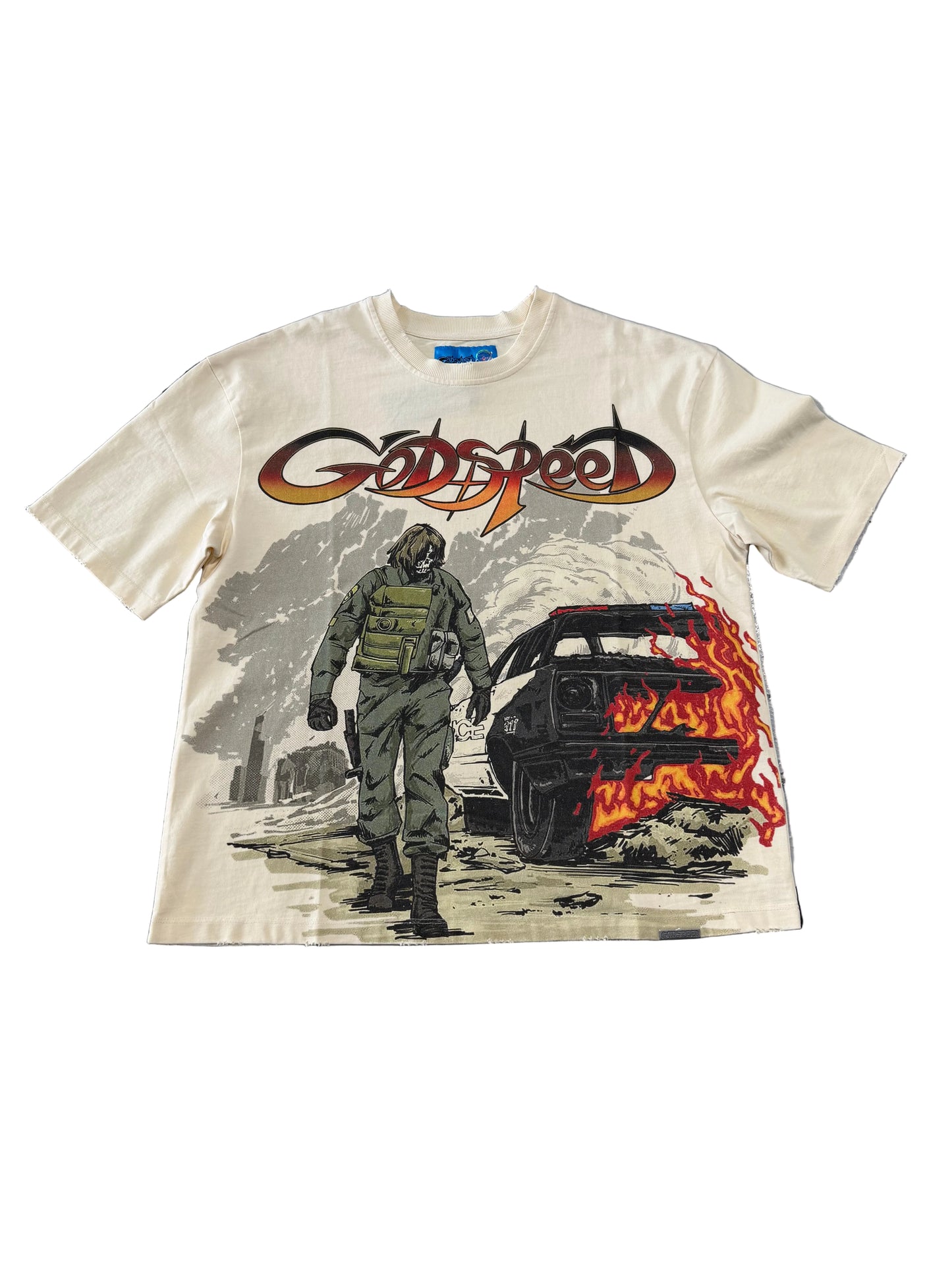 Godspeed Last One Standing Tee ‘Cream’