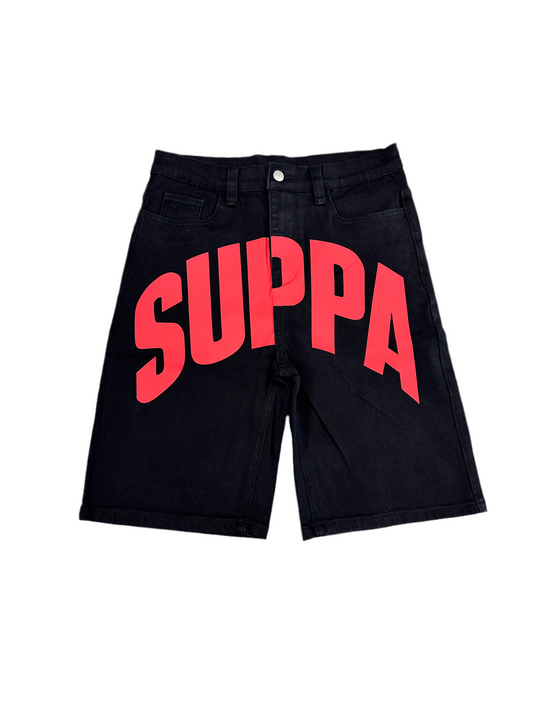 Suppa Jorts ‘Black/Red’