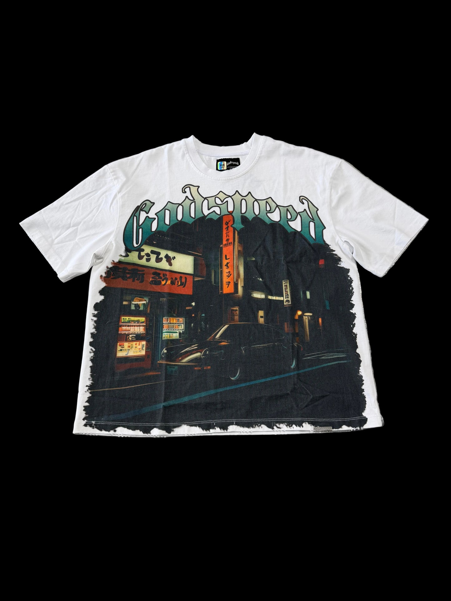Godspeed Porsche Nights Tee ‘White’