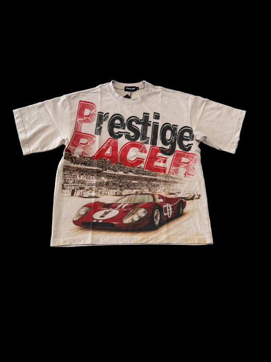 Prestige Racer Tee ‘Tan’