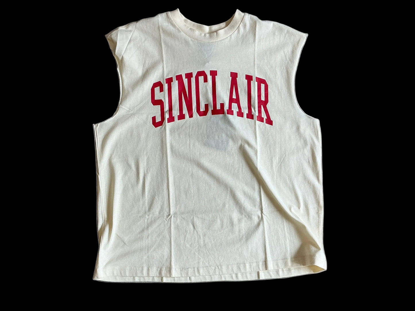 Sinclair Sleeveless Tee ‘Cream’