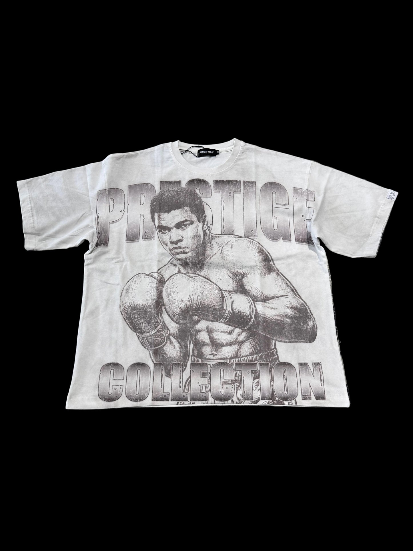 Prestige Muhammad Ali Tee ‘White/Grey’