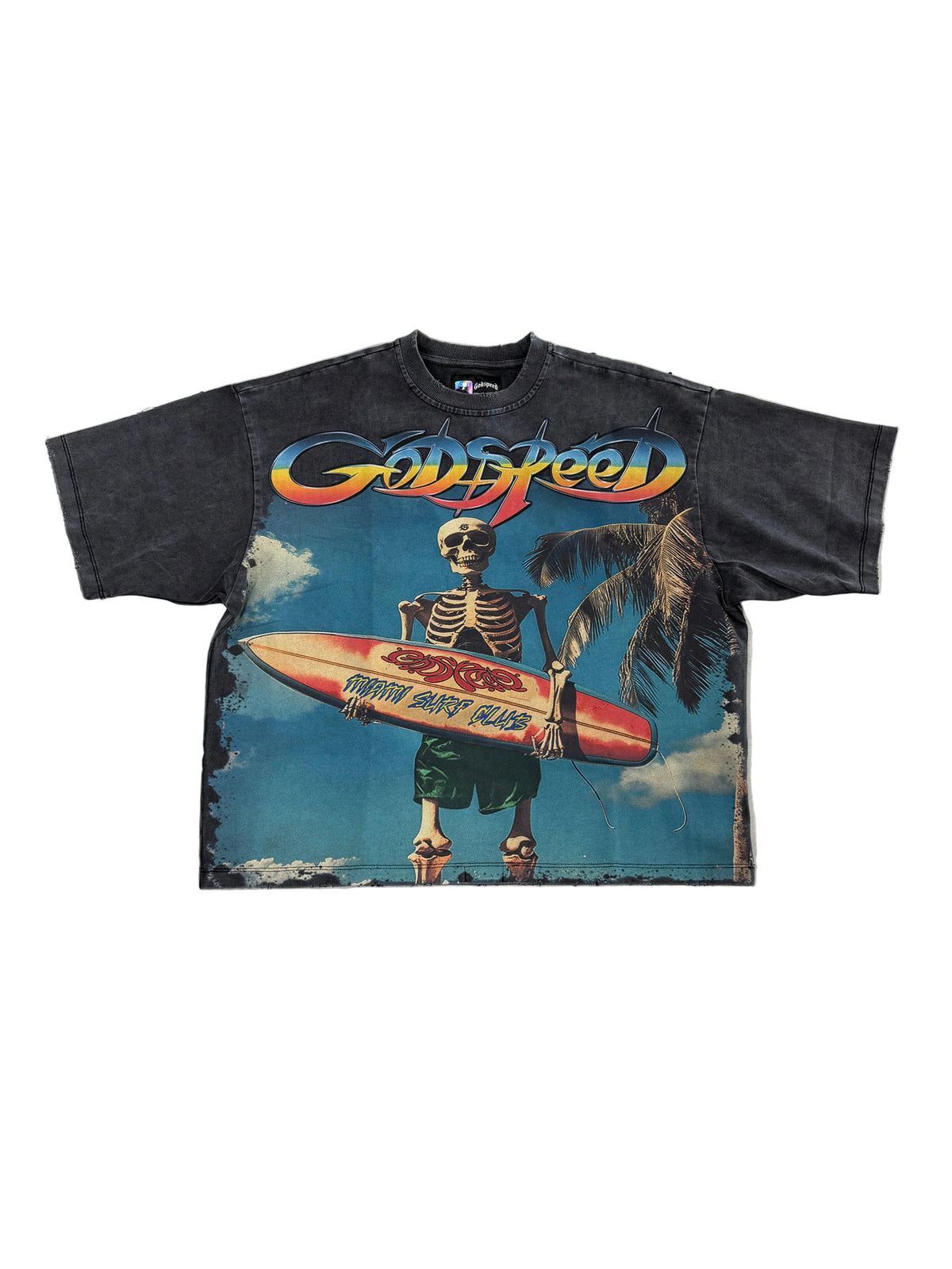 Godspeed MIA Surf Club Tee ‘Grey’