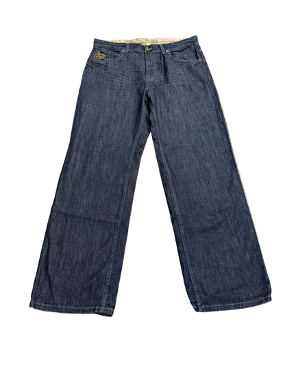 Eckō Wide-Leg Jeans ‘Dark Wash’