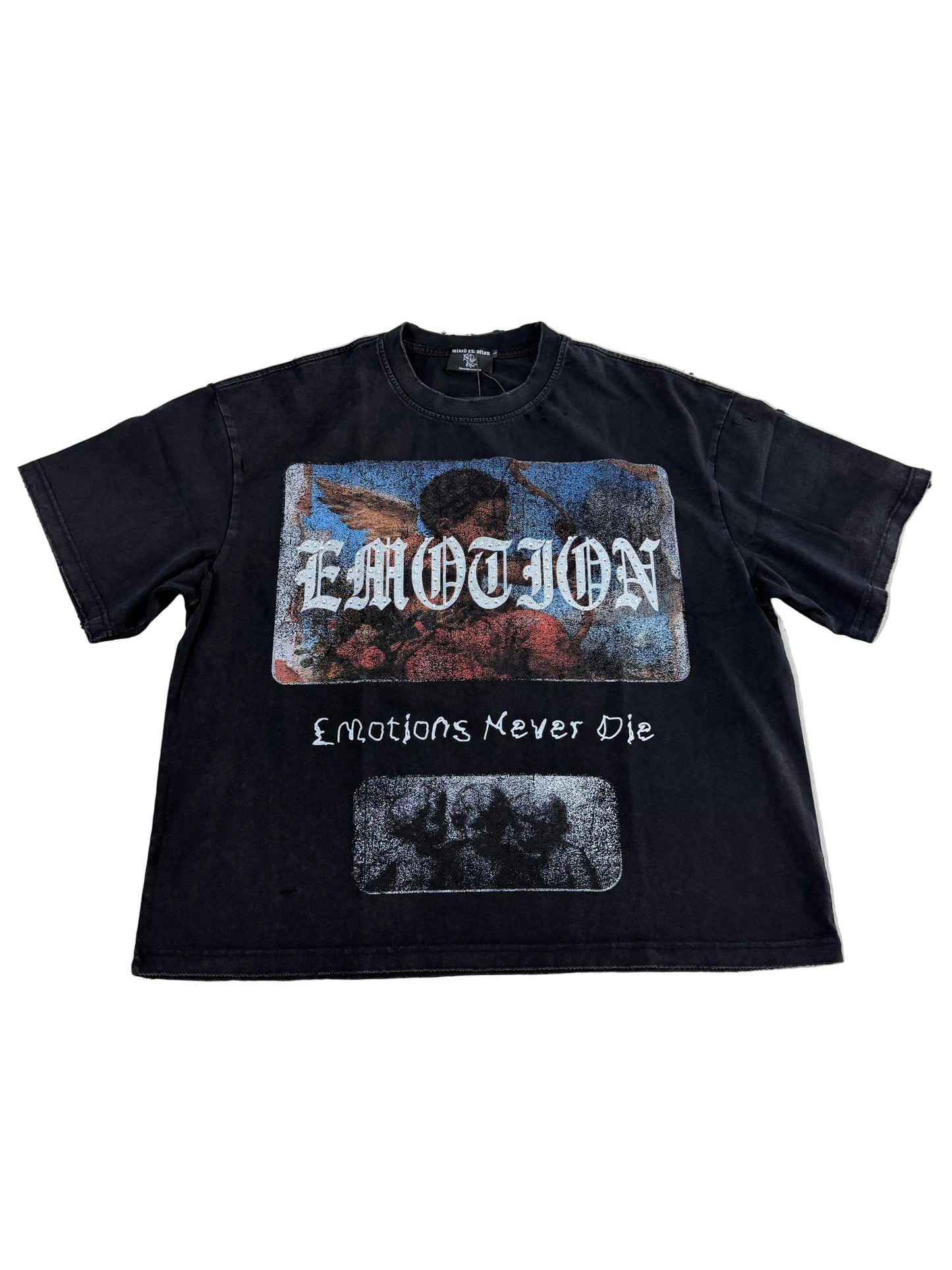 Mixed Emotion Never Die Bling Tee ‘Black’