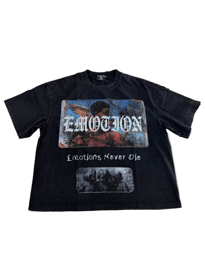Mixed Emotion Never Die Bling Tee ‘Black’