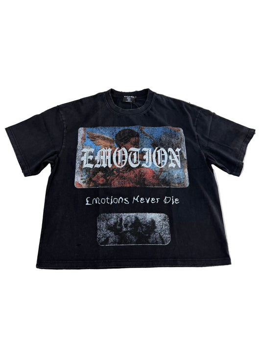Mixed Emotion Never Die Bling Tee ‘Black’