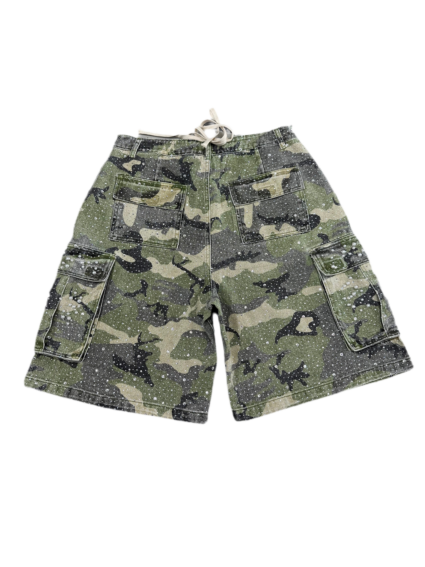 Vale Soulja Cargo Bling Shorts ‘Camo’