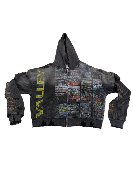 Vale Gltich Zip-Up ‘Black’