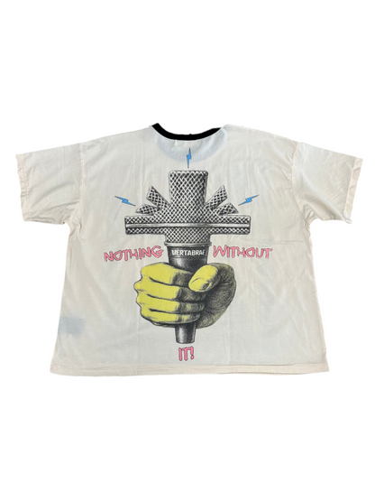 Vertabrae Mohawk Tee ‘Cream’