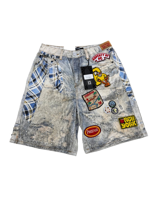 Prestige Patch Denim Jorts ‘Multi’